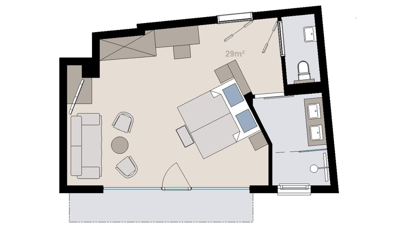 אישגל Hotel Alpina מראה חיצוני תמונה
