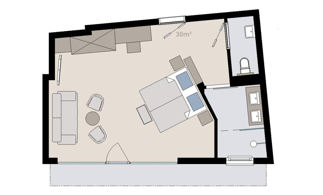 אישגל Hotel Alpina מראה חיצוני תמונה