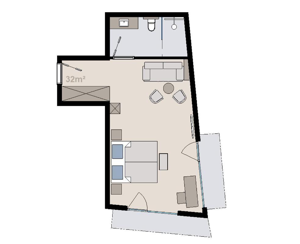 אישגל Hotel Alpina מראה חיצוני תמונה